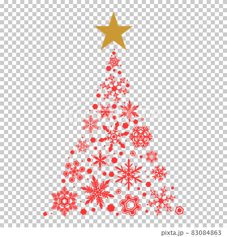 クリスマスツリーのイラスト 83084863