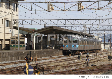 ［CR30］秩父駅に停車中の秩父鉄道5000系・7000系 83085330