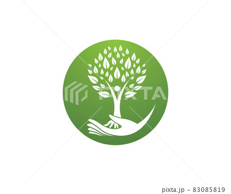 Tree symbol vector icon illustration 83085819