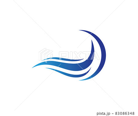 Wave symbol vector icon illustration design Wave symbol vector icon illustration design 83086348