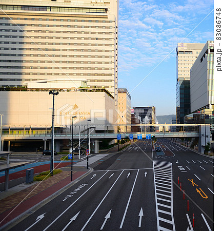 南口駅ビルの再整備が進む広島駅周辺 2021年10月撮影 南口駅ビルの再整備が進む広島駅周辺 2021年10月撮影 83086748