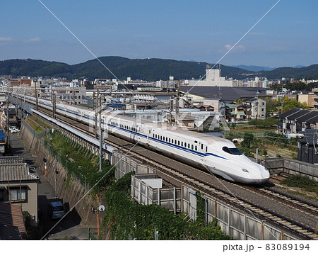 新幹線N700S J12編成 山科付近にて 新幹線N700S J12編成 山科付近にて 83089194