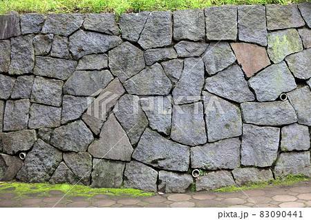 石垣（乱積み）イメージ 83090441