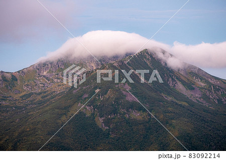 傘雲と黒部五郎岳 傘雲と黒部五郎岳 83092214