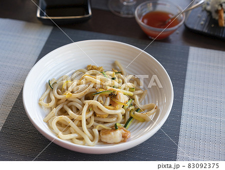 Vegetarian Yaki Udon healthy japanese dish Vegetarian Yaki Udon healthy japanese dish 83092375