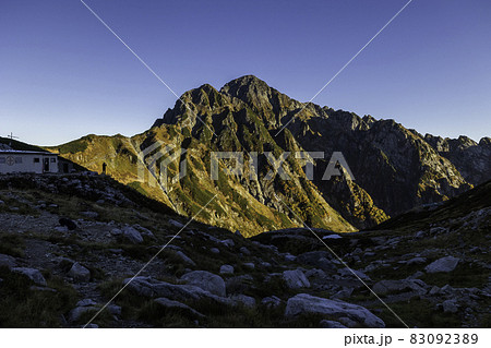 《富山県 北アルプス》劔沢キャンプ場からの剱岳のモルゲンロート 《富山県 北アルプス》劔沢キャンプ場からの剱岳のモルゲンロート 83092389