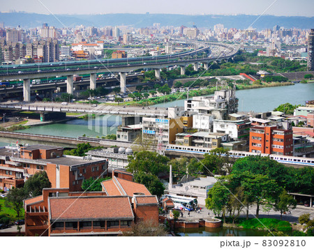台北・圓山大飯店より眺める市街地 台北・圓山大飯店より眺める市街地 83092810
