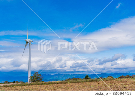 (福島県)郡山布引高原風力発電所 秋 (福島県)郡山布引高原風力発電所 秋 83094415