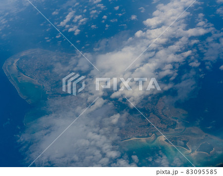 久米島空撮(南東側より) 久米島空撮(南東側より) 83095585