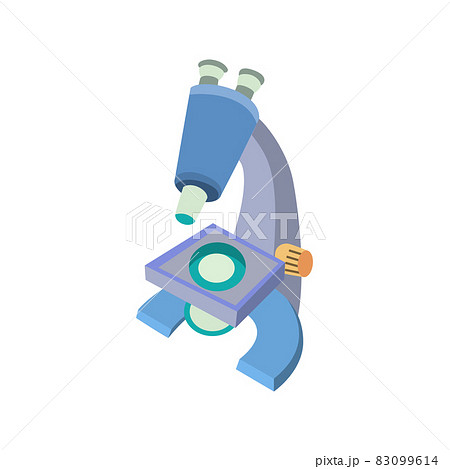 Simple microscope vector illustration in flat style Simple microscope vector illustration in flat style 83099614