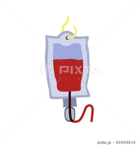 intravenous infusion set medical icon illustration, flat design illustration intravenous infusion set medical icon illustration, flat design illustration 83099616