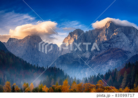 Triglav mountain peak at sunrise Triglav mountain peak at sunrise 83099717