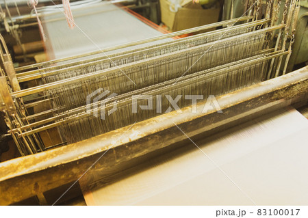 機織り業が盛んにおこなわれた富士吉田市の織物屋 83100017