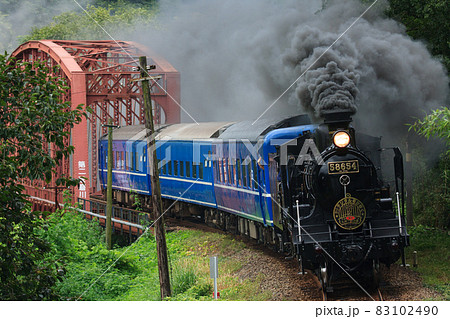肥薩線を駆け抜ける蒸気機関車(JR九州 58654) 肥薩線を駆け抜ける蒸気機関車(JR九州 58654) 83102490