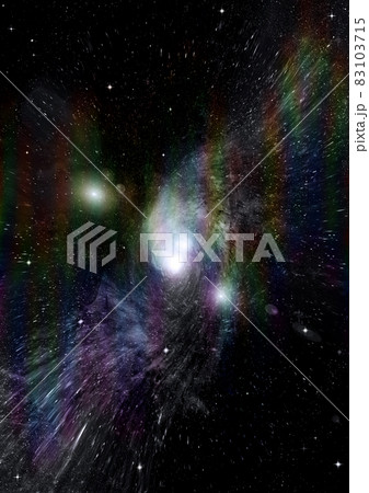 galaxy in a free space. 3D rendering galaxy in a free space. 3D rendering 83103715