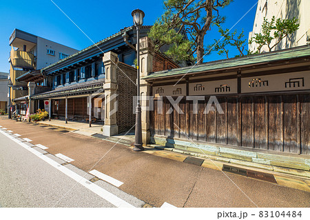 富山県 高岡市 山町筋の町並み 富山県 高岡市 山町筋の町並み 83104484