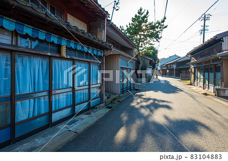 富山県高岡市 吉久の町並み 富山県高岡市 吉久の町並み 83104883