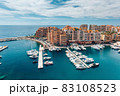 Port of Fontvieille, Monaco, mediterranean sea 83108523