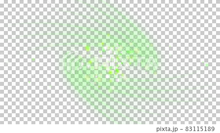 CGパーティクル 捻じれるレーザーの背景素材 CGパーティクル 捻じれるレーザーの背景素材 83115189