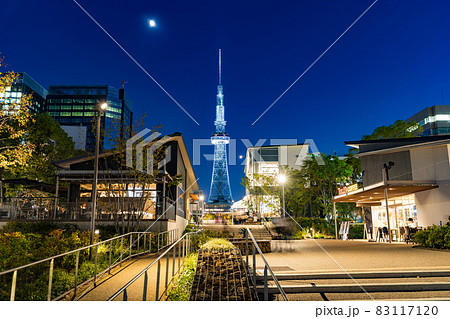 名古屋 栄 久屋大通公園 レイヤードヒサヤオオドオリパーク 中部電力 MIRAI TOWER　夜景 83117120