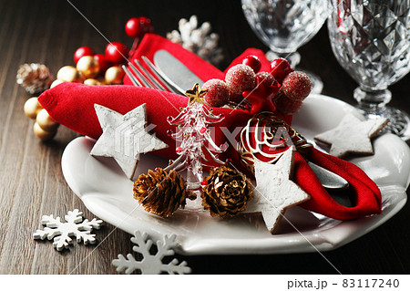 クリスマス・テーブルセッティング 83117240