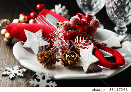 クリスマス・テーブルセッティング 83117241