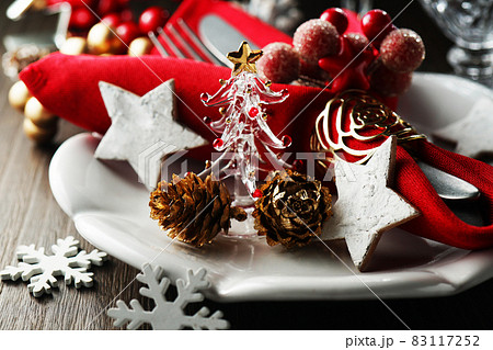 クリスマス・テーブルセッティング 83117252