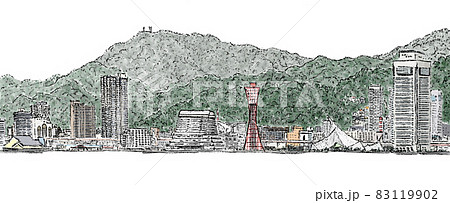 神戸風景(山カラー) 神戸風景(山カラー) 83119902
