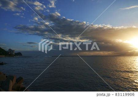 台風16号接近中の夕景・2021/09/29 台風16号接近中の夕景・2021/09/29 83119906