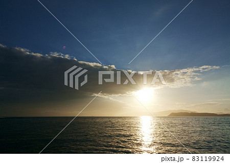 台風16号接近中の夕景・2021/09/29 台風16号接近中の夕景・2021/09/29 83119924
