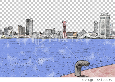 神戶風光(海位色) 神戶風光(海位色) 83120039