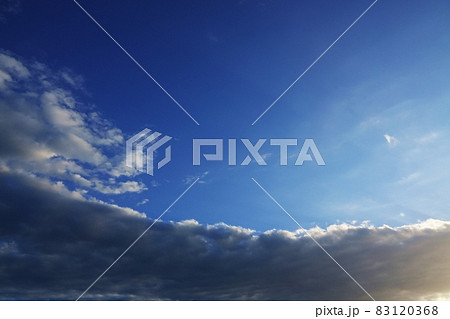 台風16号接近中の夕空・2021/09/29 83120368