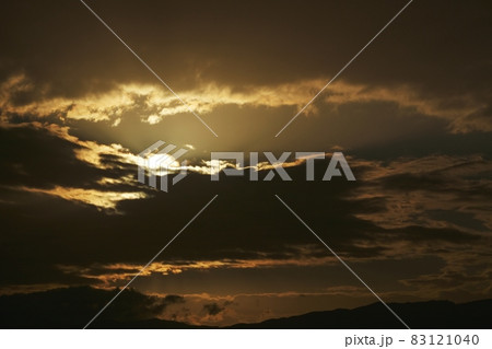 台風16号接近中の夕空・2021/09/29 83121040