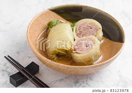 和風　ロール白菜 83123978