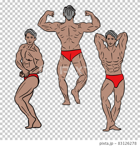 ボディビルダー像（ニールスアンデルセン社製）・マッスル・筋肉