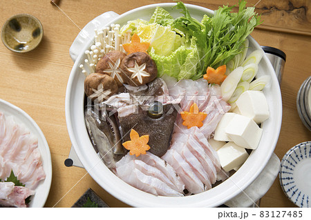 鍋料理、クエ鍋、あら鍋 83127485