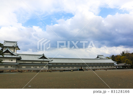石川県の白いお城 金沢城 石川県の白いお城 金沢城 83128166