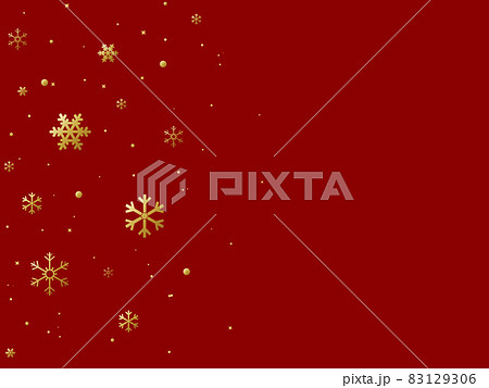 キラキラ-雪の結晶-レッド キラキラ-雪の結晶-レッド 83129306