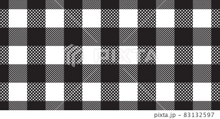 tartan plaid seamless pattern checked vector cartoon repeat wallpaper tile background doodle scarf isolated illustration design 83132597