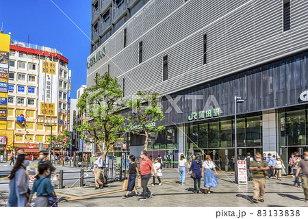 東京都大田区の都市風景　蒲田駅 83133838