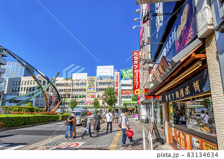 東京都大田区の都市風景 蒲田駅前 東京都大田区の都市風景 蒲田駅前 83134634