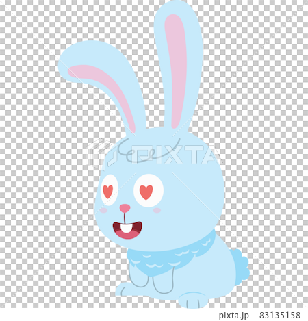 Love rabbit animal-插圖素材 [83135158] - PIXTA圖庫