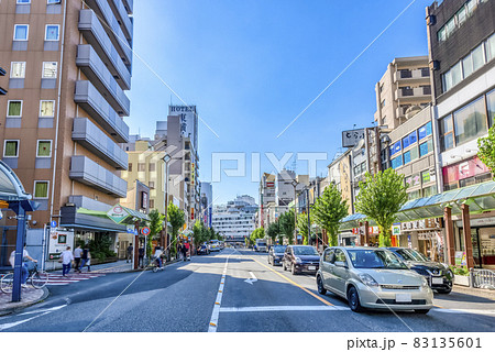 東京都大田区の都市風景 蒲田駅前 東京都大田区の都市風景 蒲田駅前 83135601