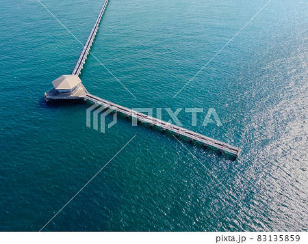 北九州市若松区の北海岸にある脇田海釣り桟橋 83135859