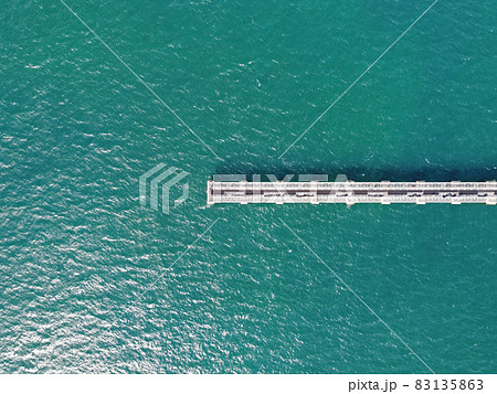 北九州市若松区の北海岸にある脇田海釣り桟橋 83135863