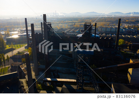 Abandoned blast furnaces of Vitkovice Iron and Steel Works 83136076