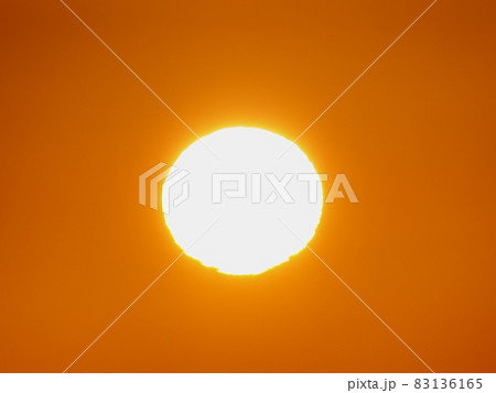 日の出の太陽 日の出の太陽 83136165
