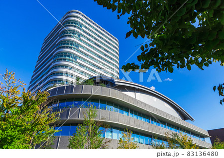 岐阜市役所の外観〈岐阜県岐阜市〉 岐阜市役所の外観〈岐阜県岐阜市〉 83136480