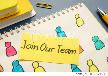 Join our team and notebook with drawn figures. 83137104