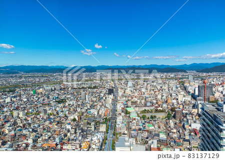 岐阜シティ・タワー43、展望室からの眺望〈岐阜県岐阜市〉 83137129